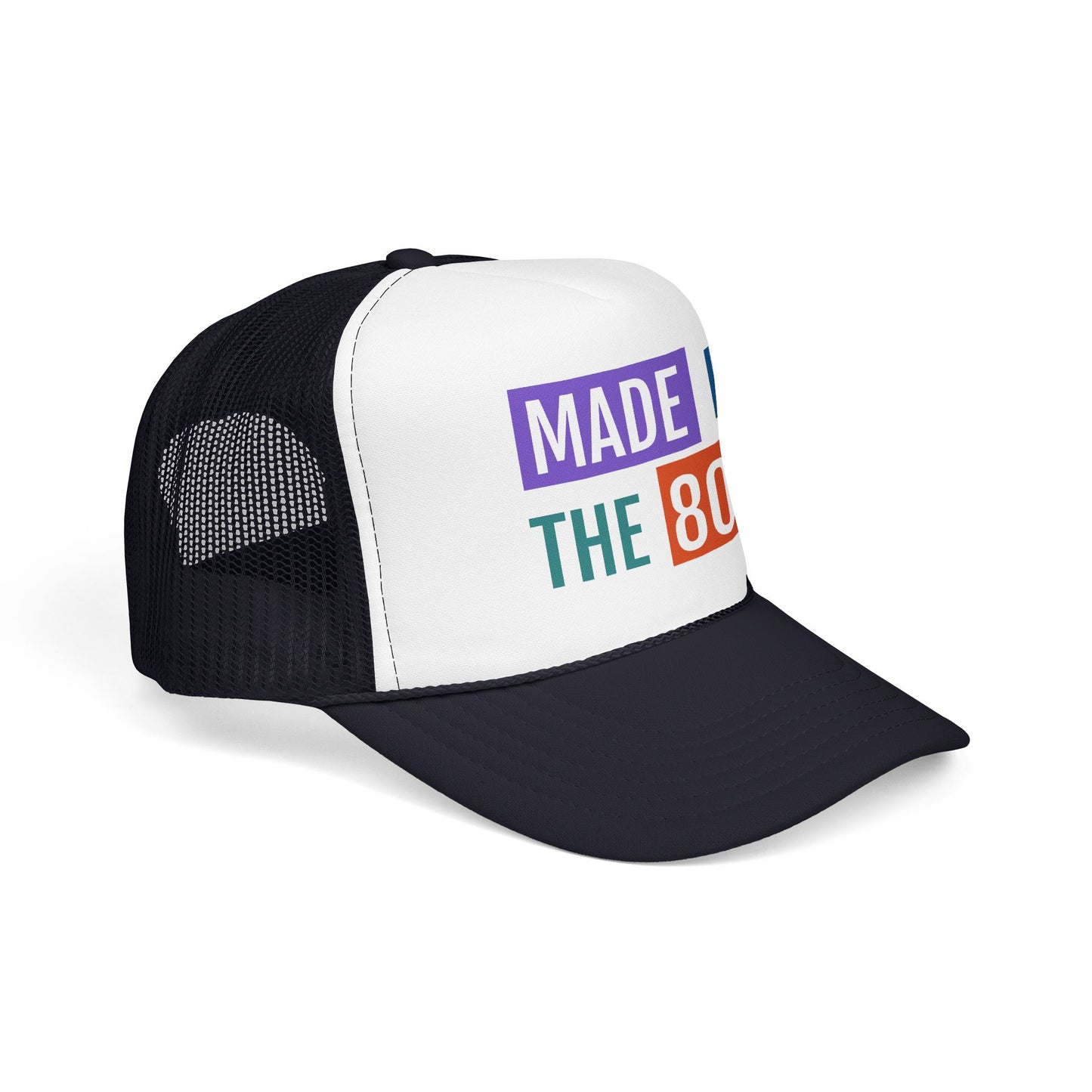 Made in the 80's Trucker Hat – Retro 1980s Foam Mesh Cap