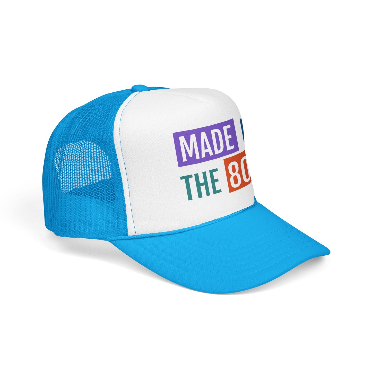 Made in the 80's Trucker Hat – Retro 1980s Foam Mesh Cap