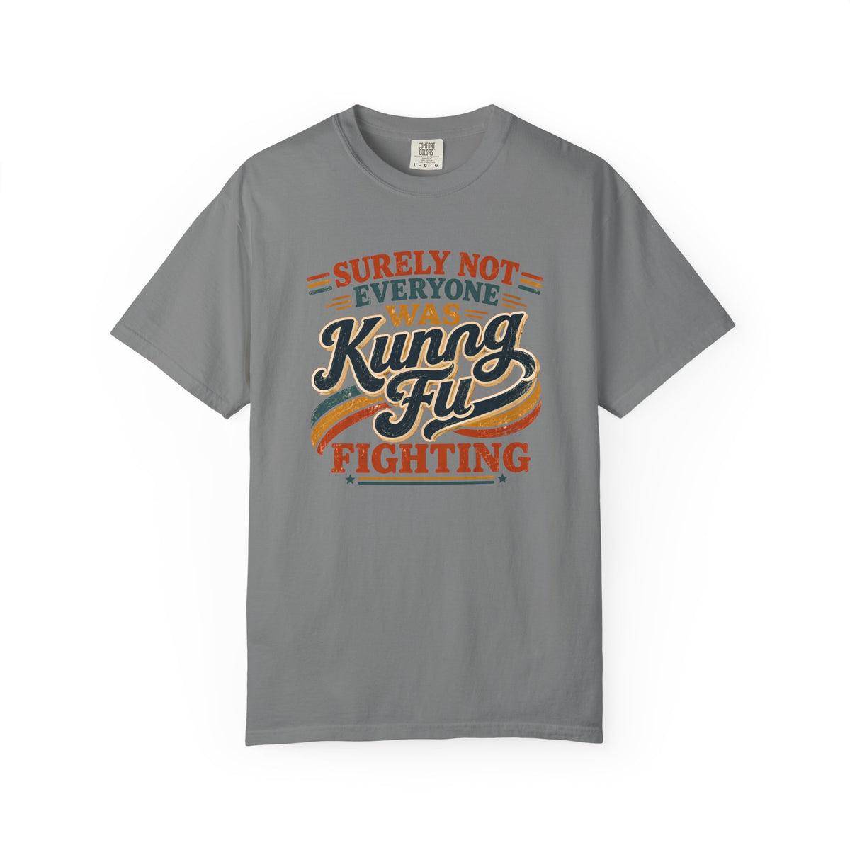 Unisex Garment-Dyed T-shirt Kung fu fighting tee
