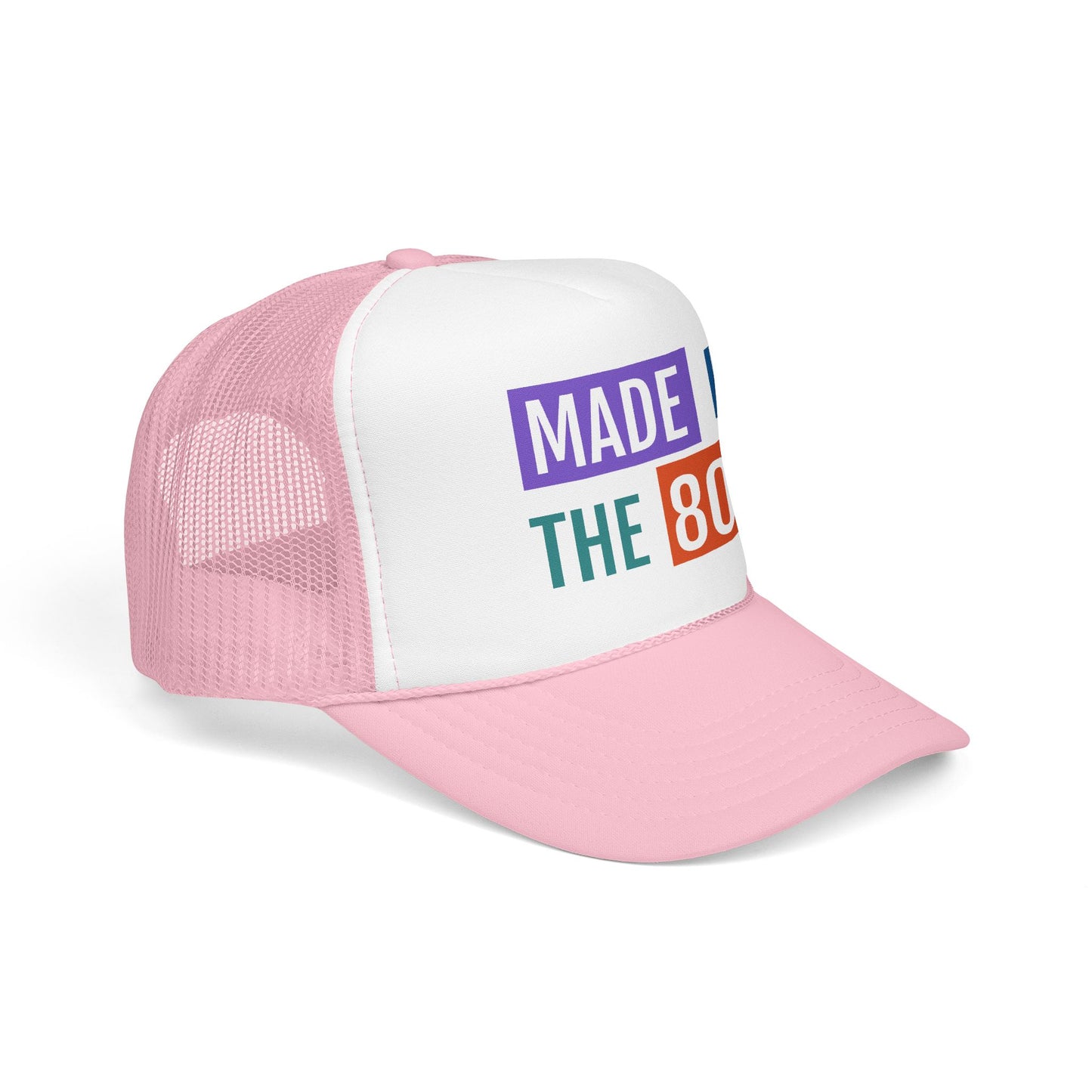 Made in the 80's Trucker Hat – Retro 1980s Foam Mesh Cap