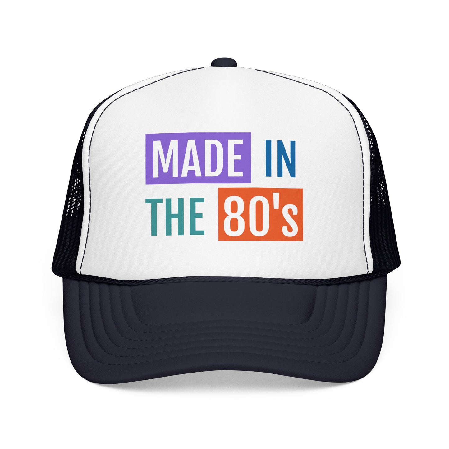 Made in the 80's Trucker Hat – Retro 1980s Foam Mesh Cap