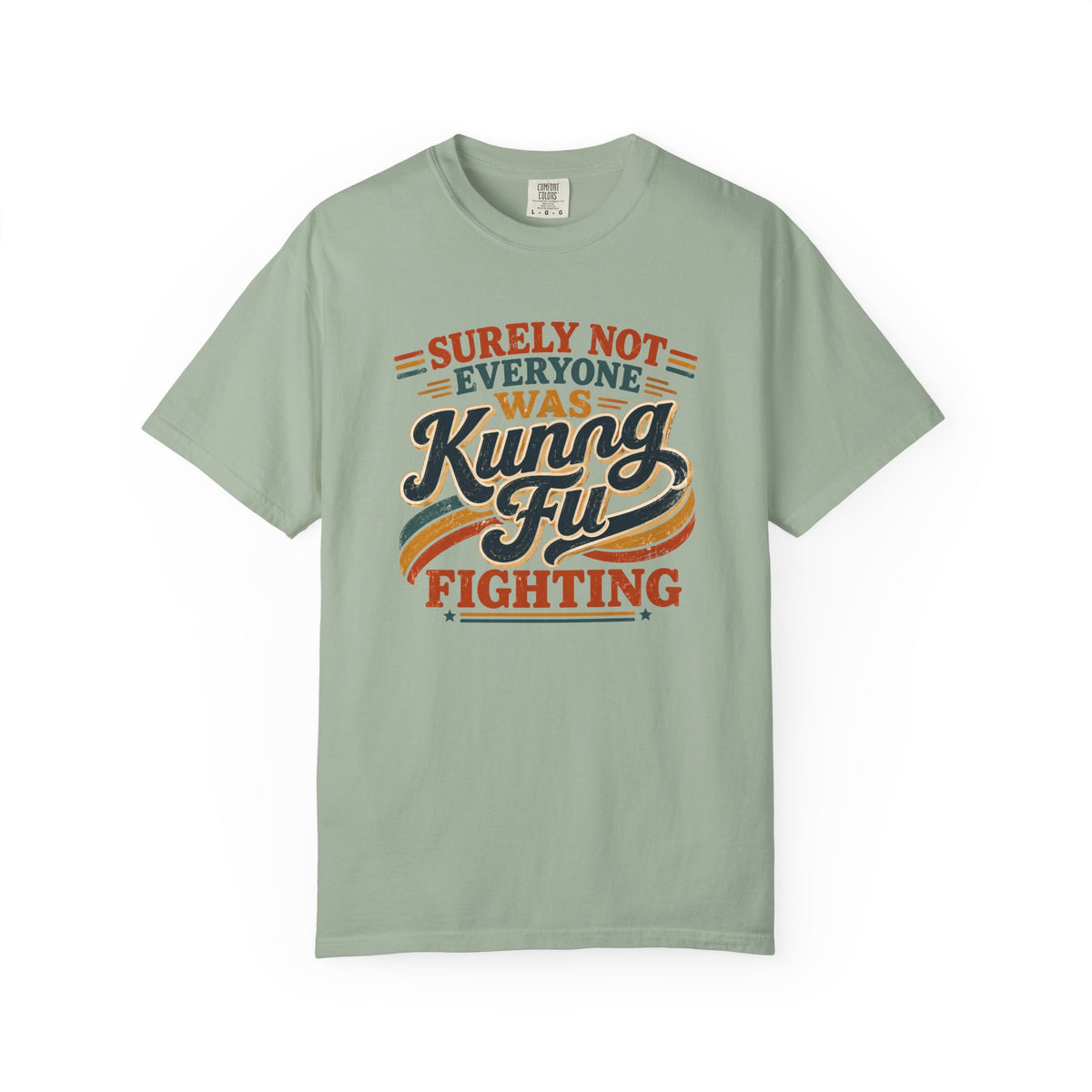 Unisex Garment-Dyed T-shirt Kung fu fighting tee