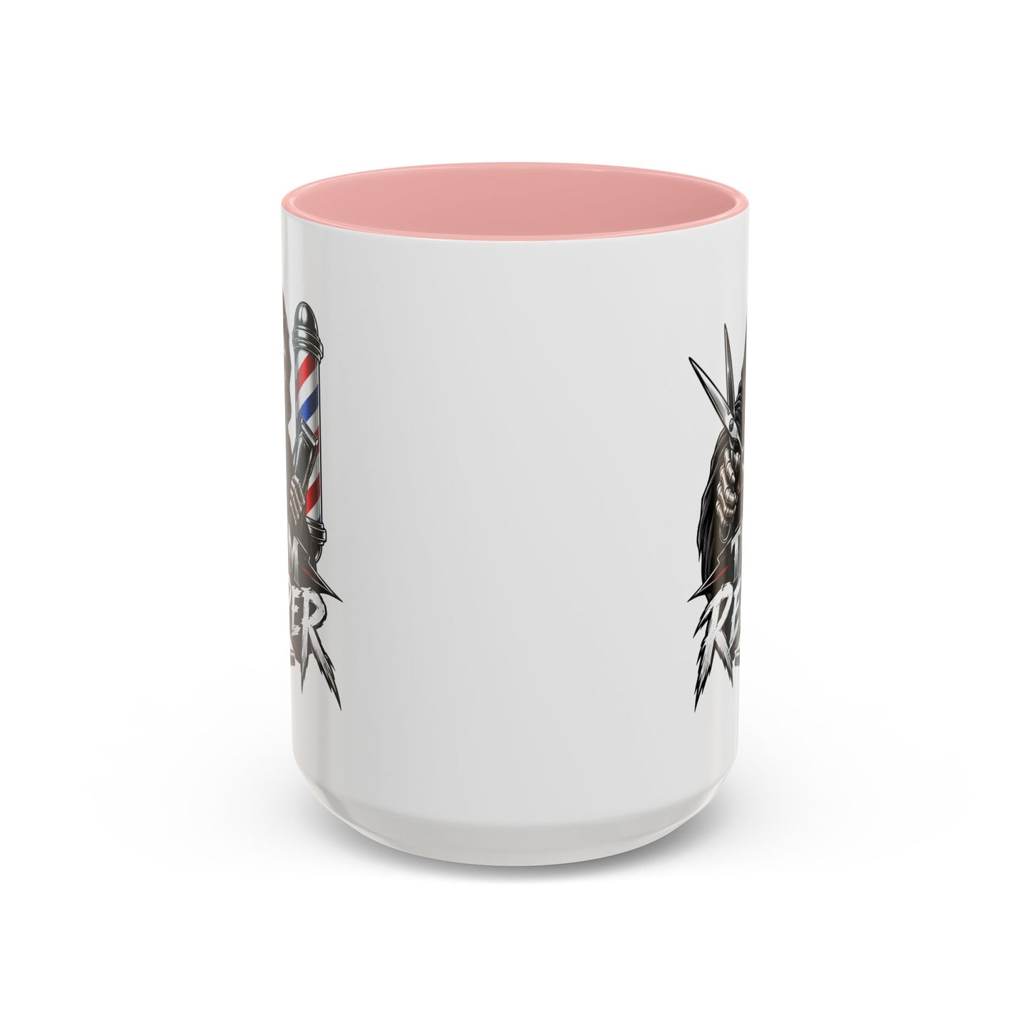 Barber 'Trim Reaper' Accent Coffee Mug – 11/15oz Gift for Barbers & Stylists