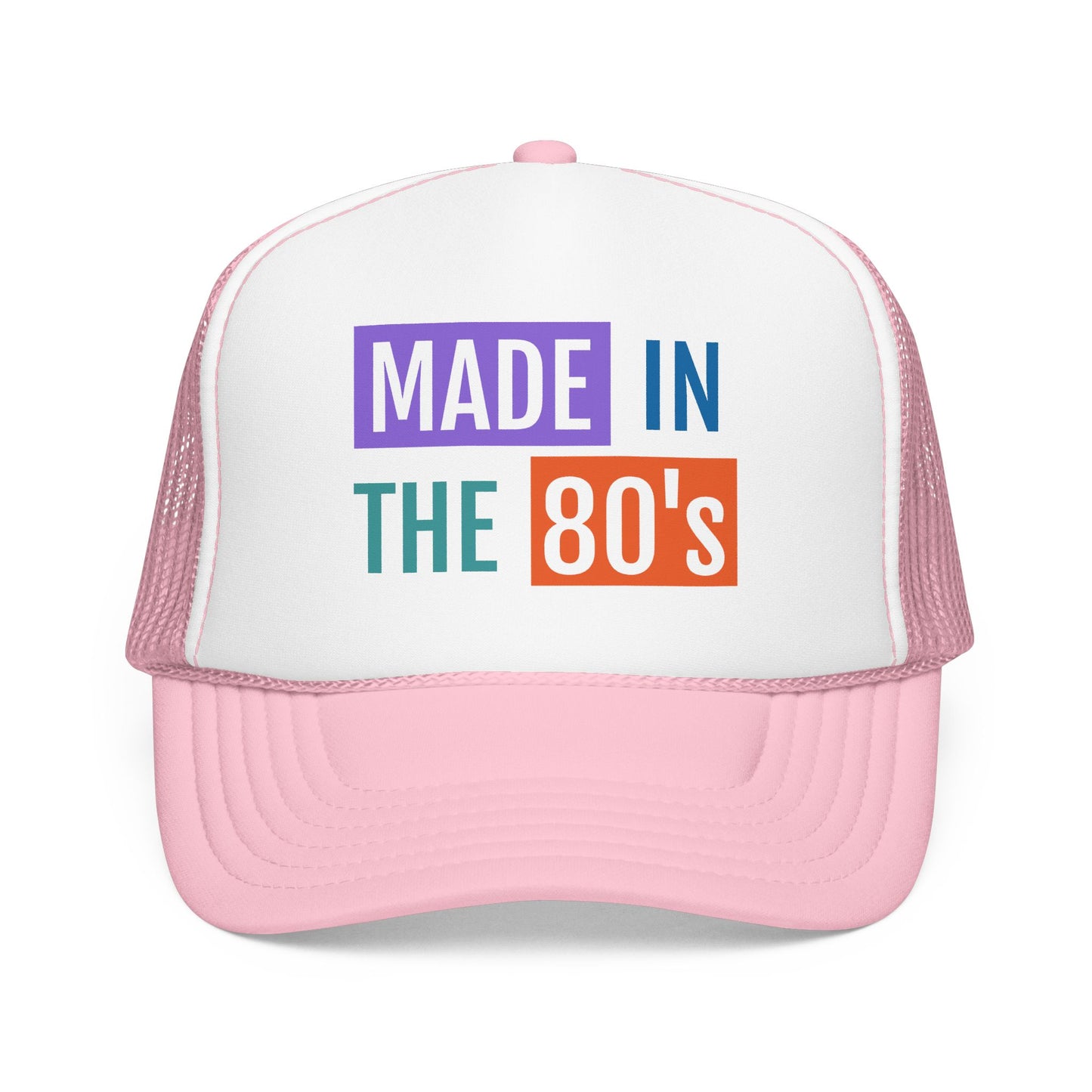 Made in the 80's Trucker Hat – Retro 1980s Foam Mesh Cap