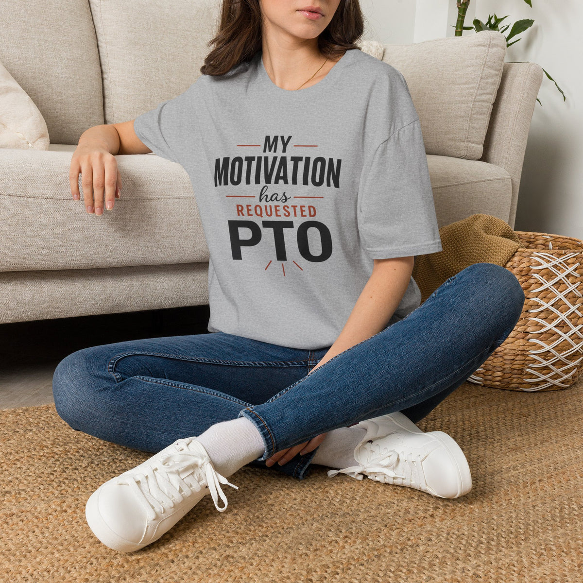 My Motivation Has Requested PTO T-Shirt — Funny Vacation PTO Shirt