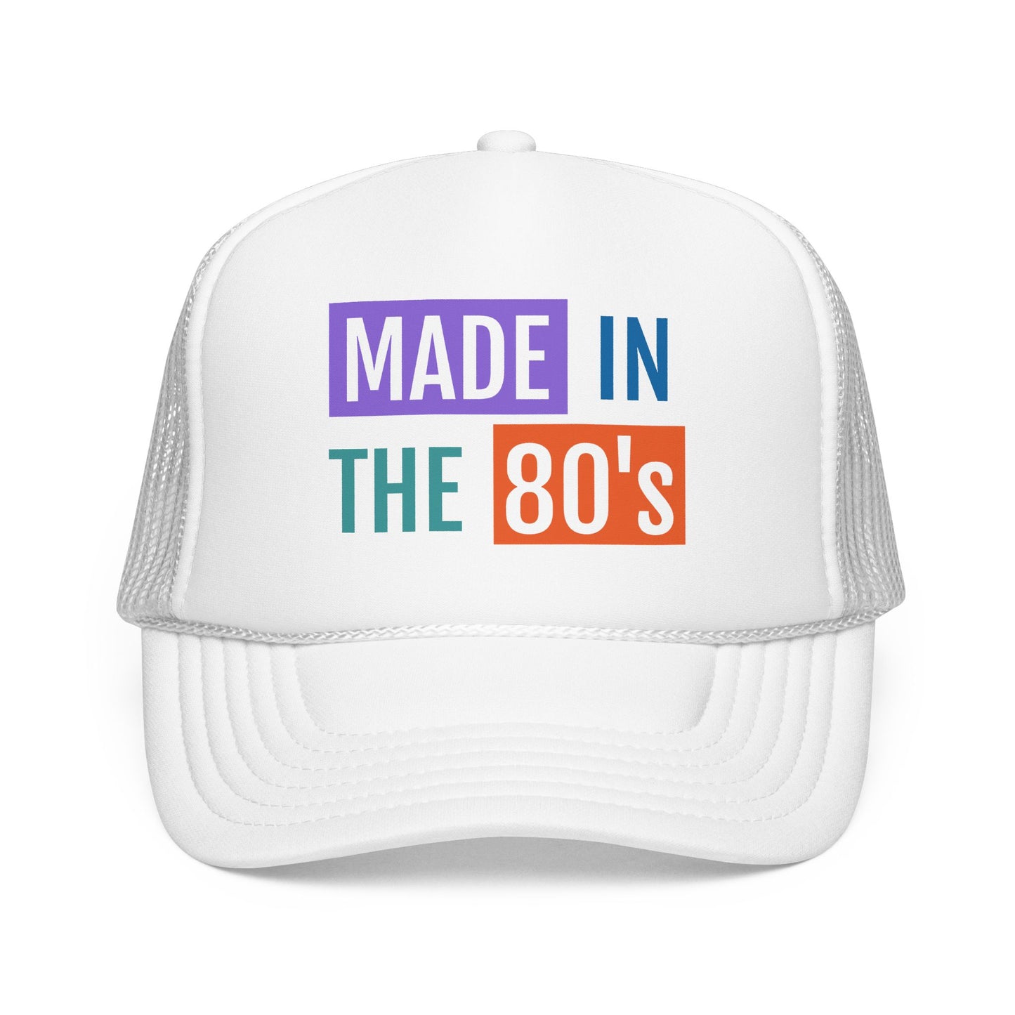 Made in the 80's Trucker Hat – Retro 1980s Foam Mesh Cap