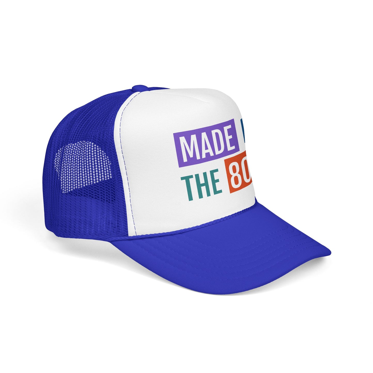 Made in the 80's Trucker Hat – Retro 1980s Foam Mesh Cap