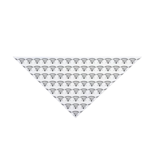 Pet Bandana Repeating Neutral Design for Dogs Professional Squirrel Chaser