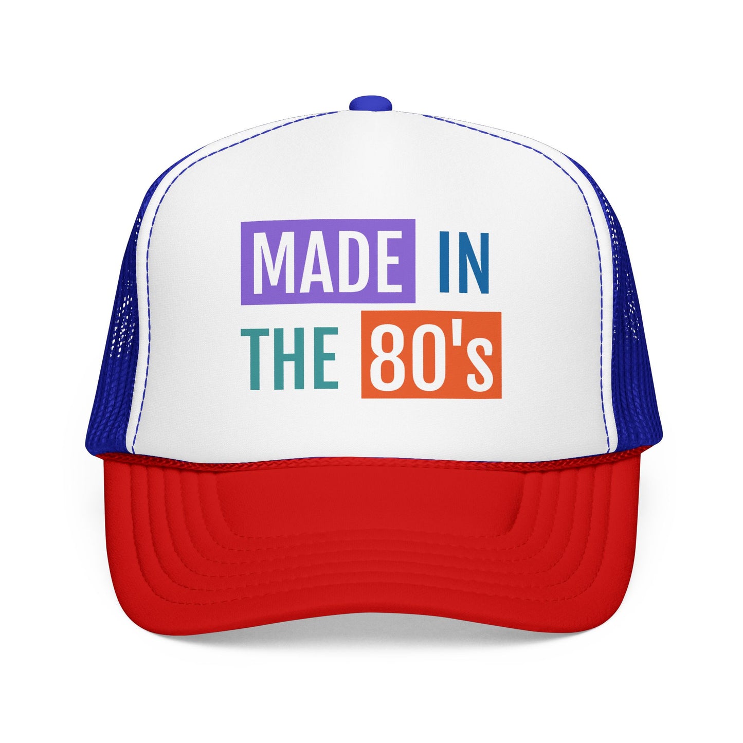 Made in the 80's Trucker Hat – Retro 1980s Foam Mesh Cap