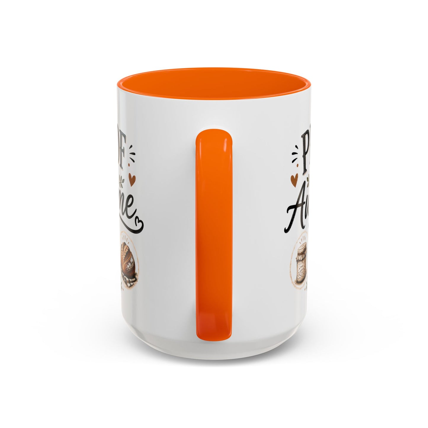 Sour Dough Bread Coffee Mug - "Proof That I’m Awesome" Rustic Bakery Design (15 oz Mug)