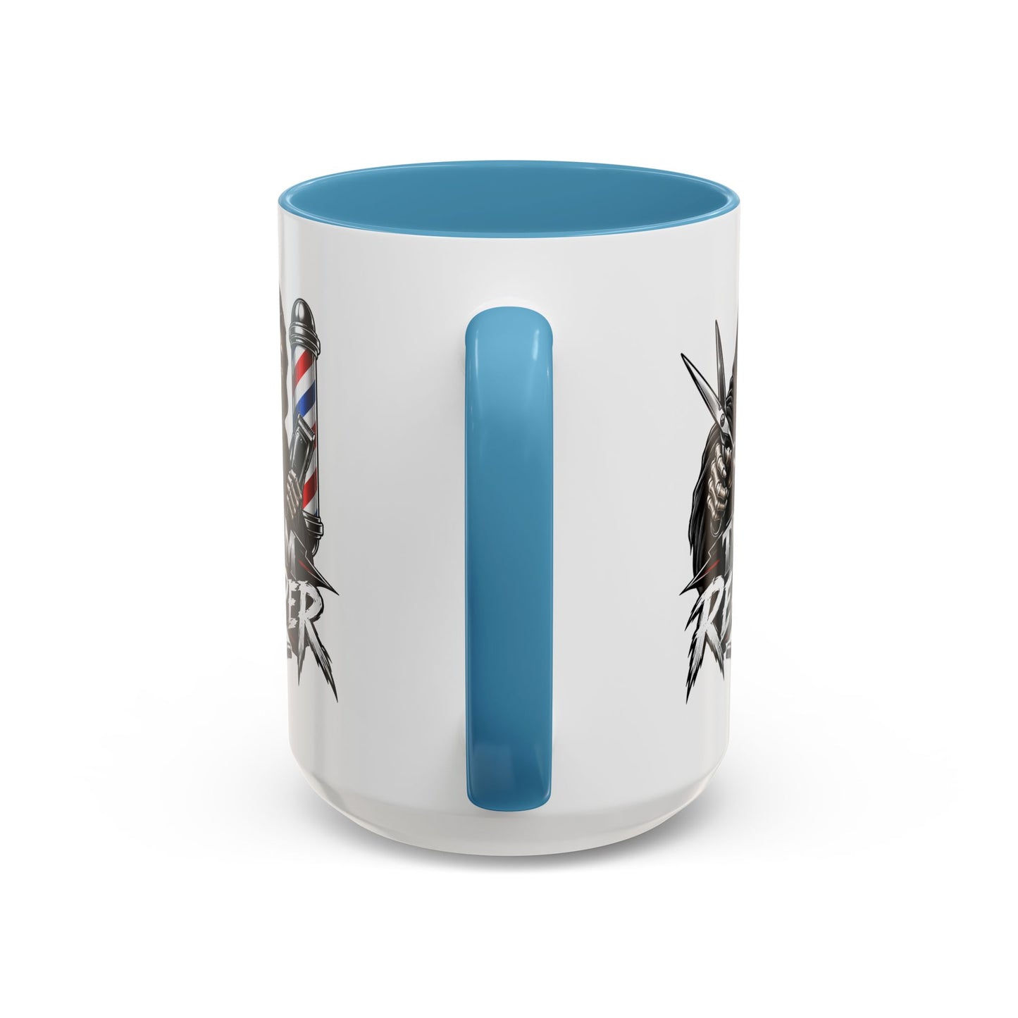 Barber 'Trim Reaper' Accent Coffee Mug – 11/15oz Gift for Barbers & Stylists