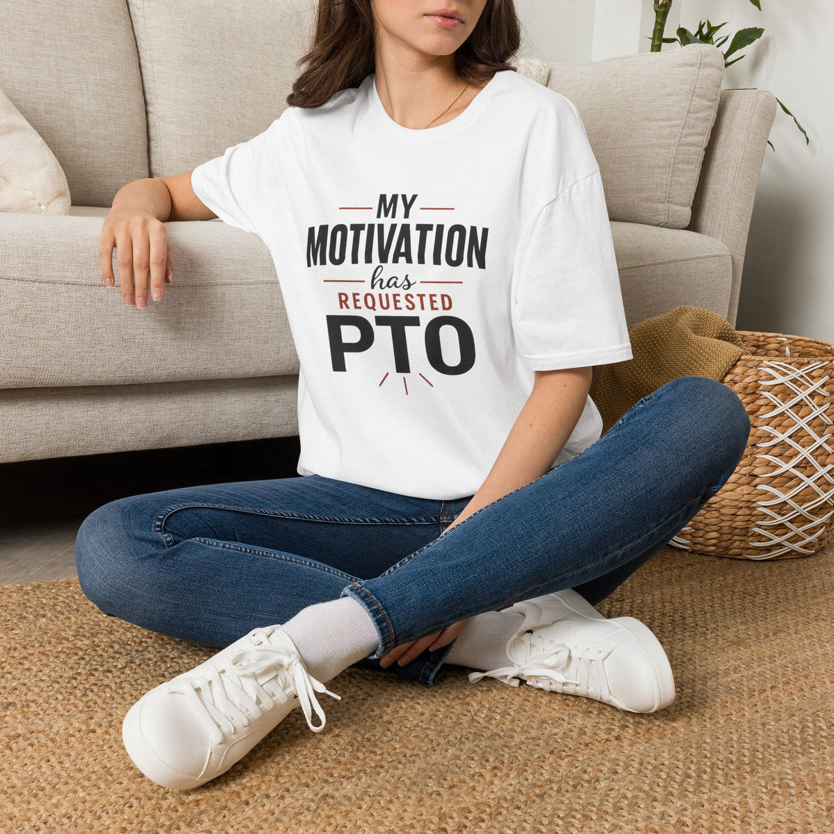 My Motivation Has Requested PTO T-Shirt — Funny Vacation PTO Shirt