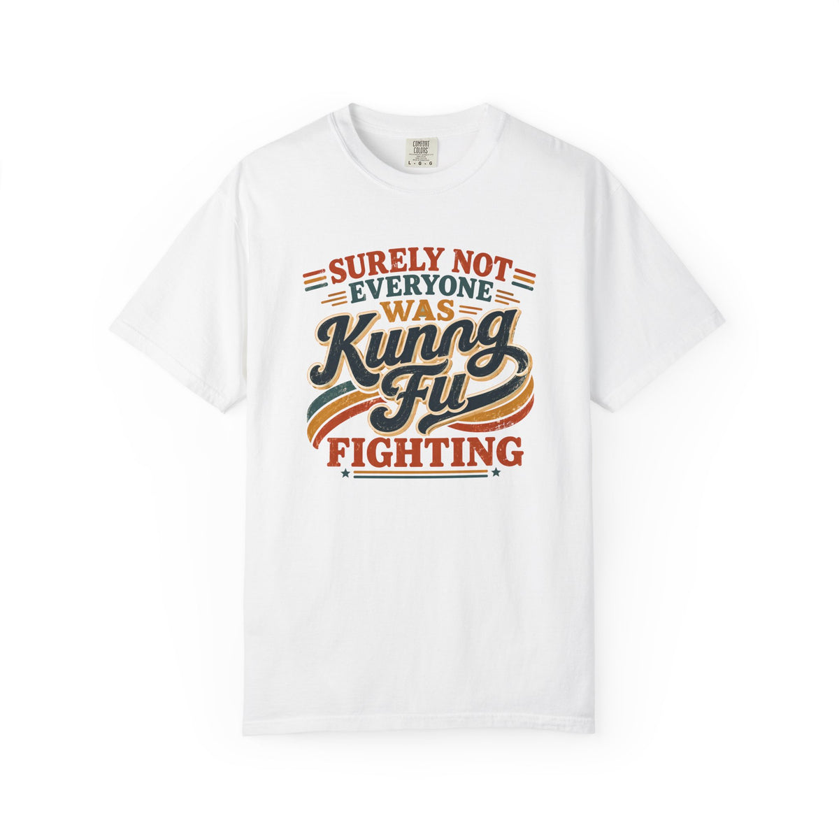 Unisex Garment-Dyed T-shirt Kung fu fighting tee