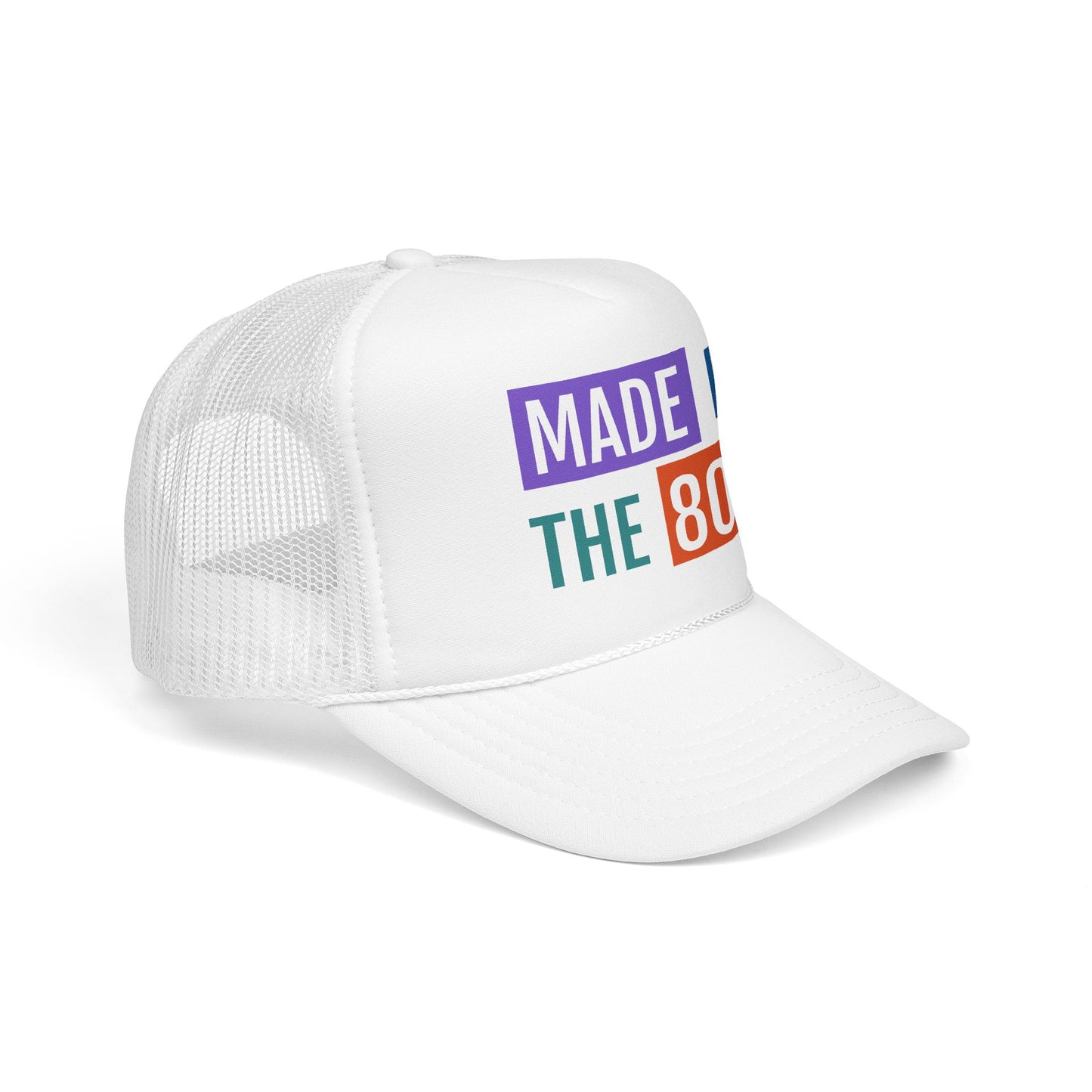 Made in the 80's Trucker Hat – Retro 1980s Foam Mesh Cap