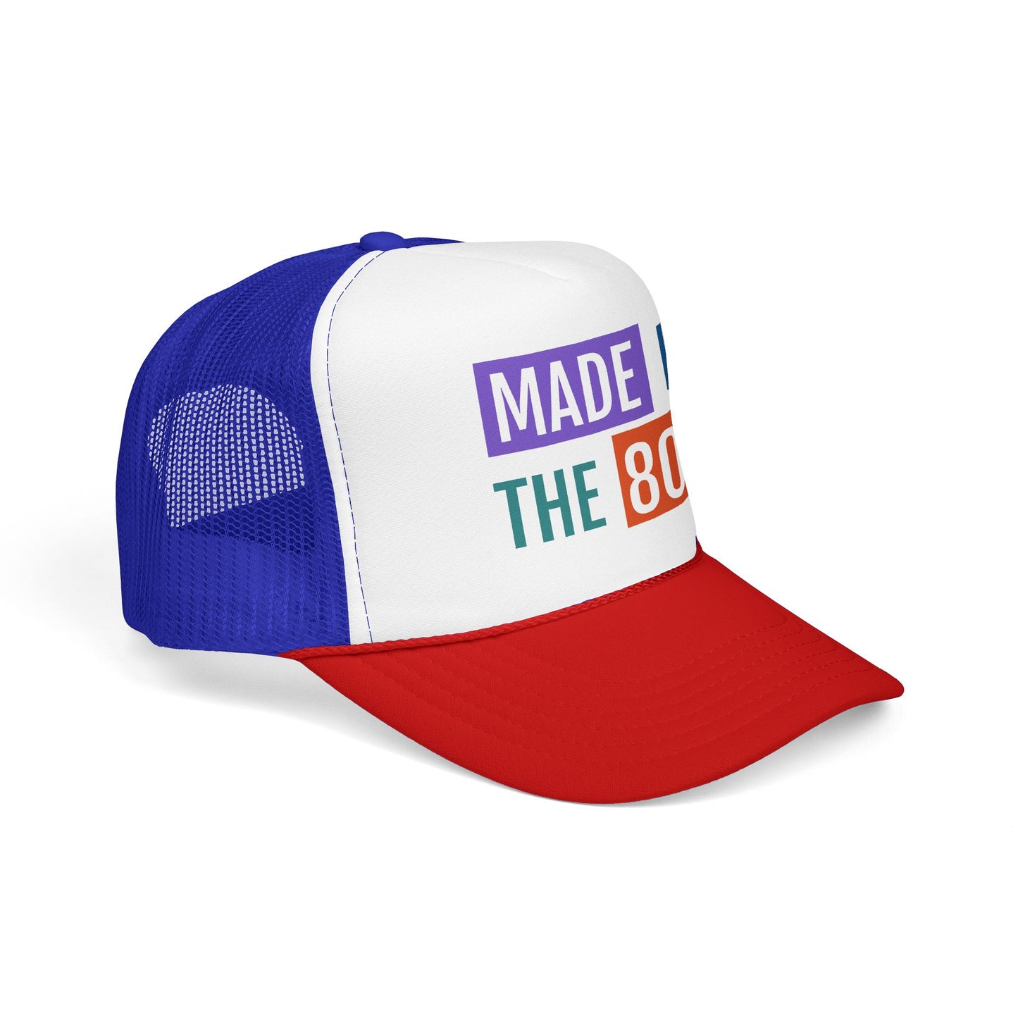 Made in the 80's Trucker Hat – Retro 1980s Foam Mesh Cap