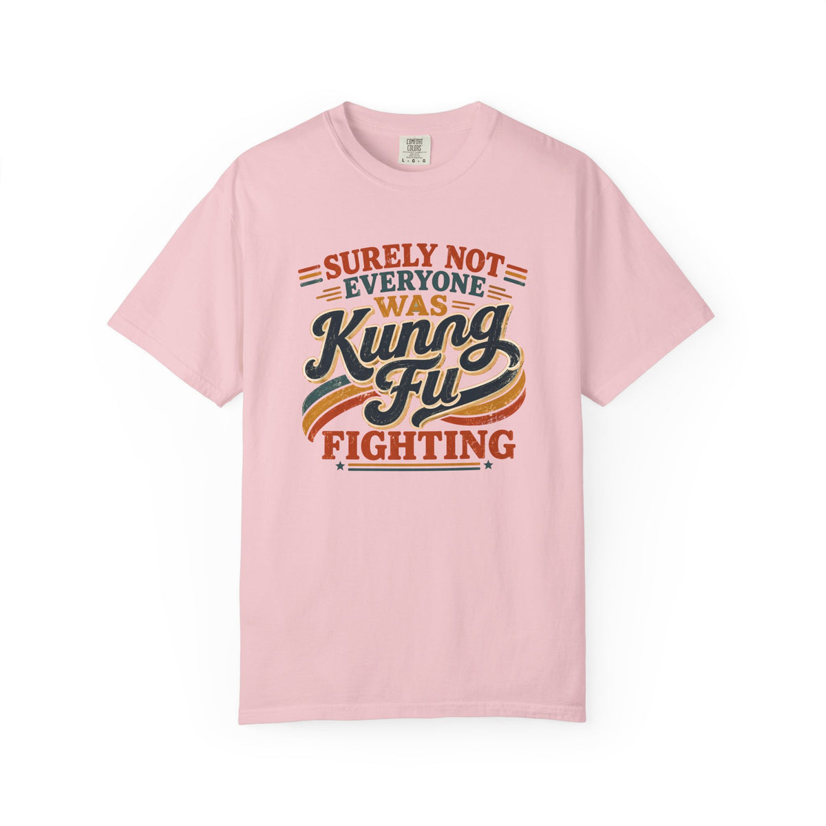 Unisex Garment-Dyed T-shirt Kung fu fighting tee