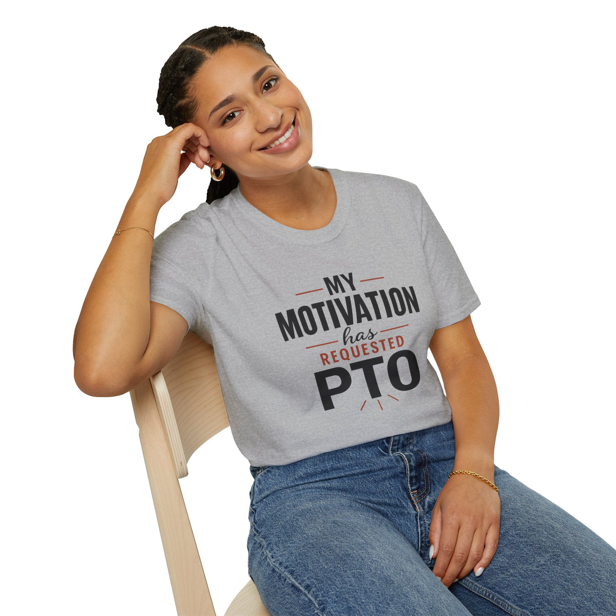 My Motivation Has Requested PTO T-Shirt — Funny Vacation PTO Shirt