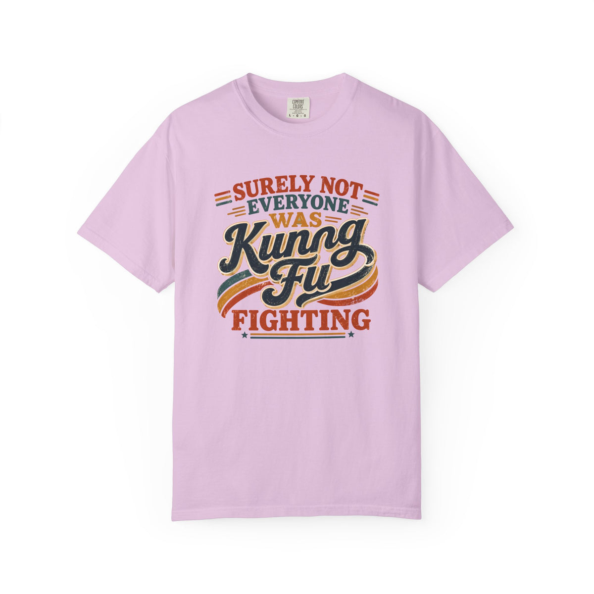 Unisex Garment-Dyed T-shirt Kung fu fighting tee